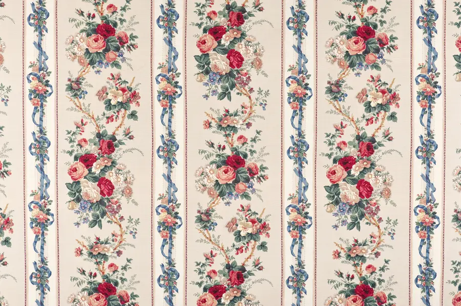 murales de pared Fondo de pantalla a rayas victoriana u71670