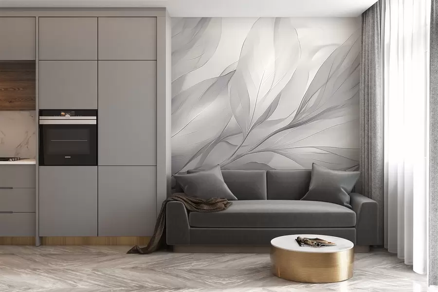 murales de pared Hojas transparentes w04376