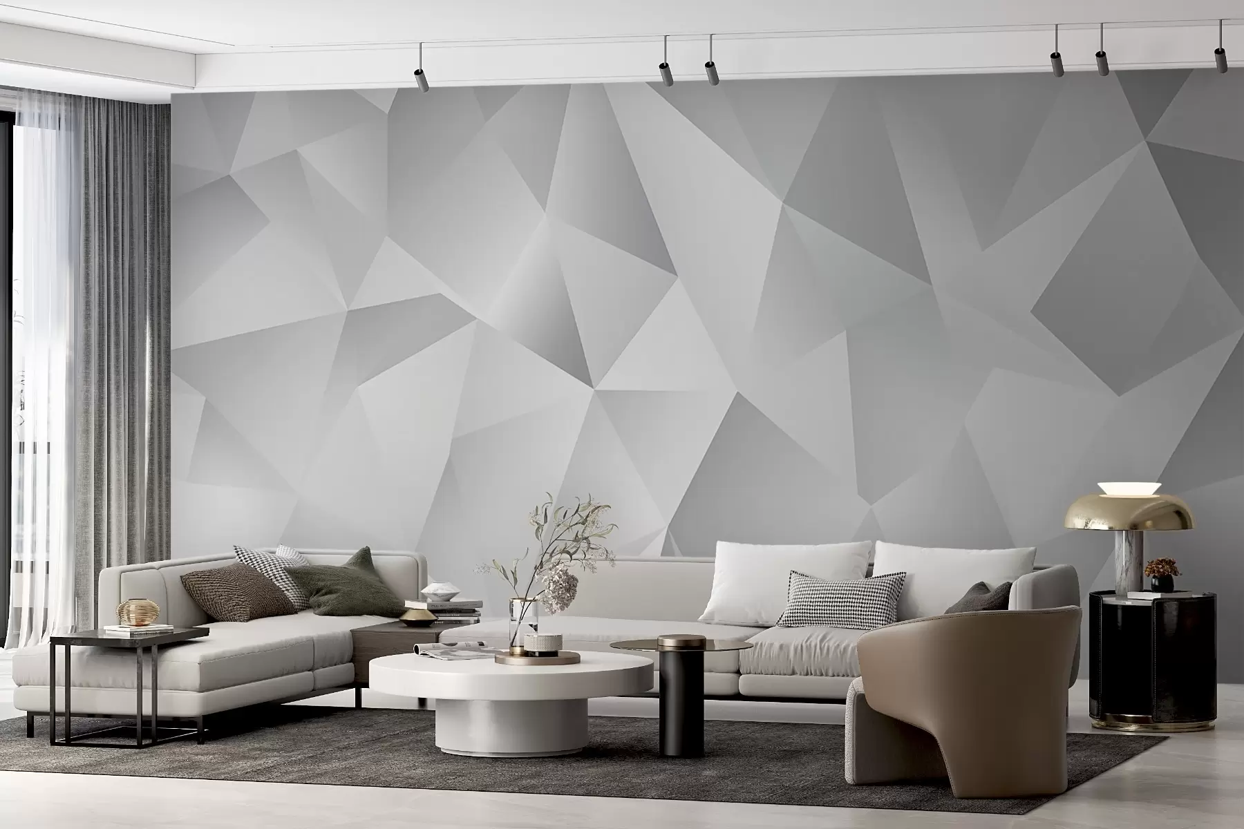 murales de pared Geometría w04377