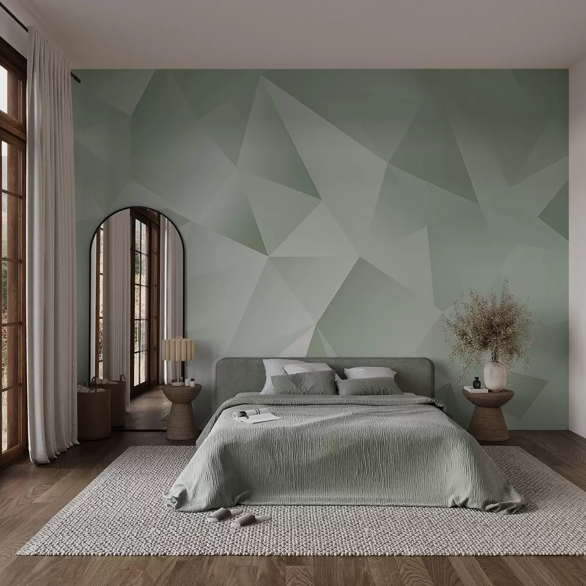 murales de pared Geometría w04377v2