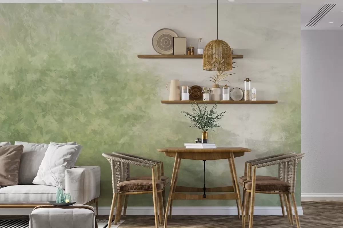 Murales de pared Imitación de hojas en un muro de hormigón w04468 murales de pared Imitación de hojas en un muro de hormigón w04468