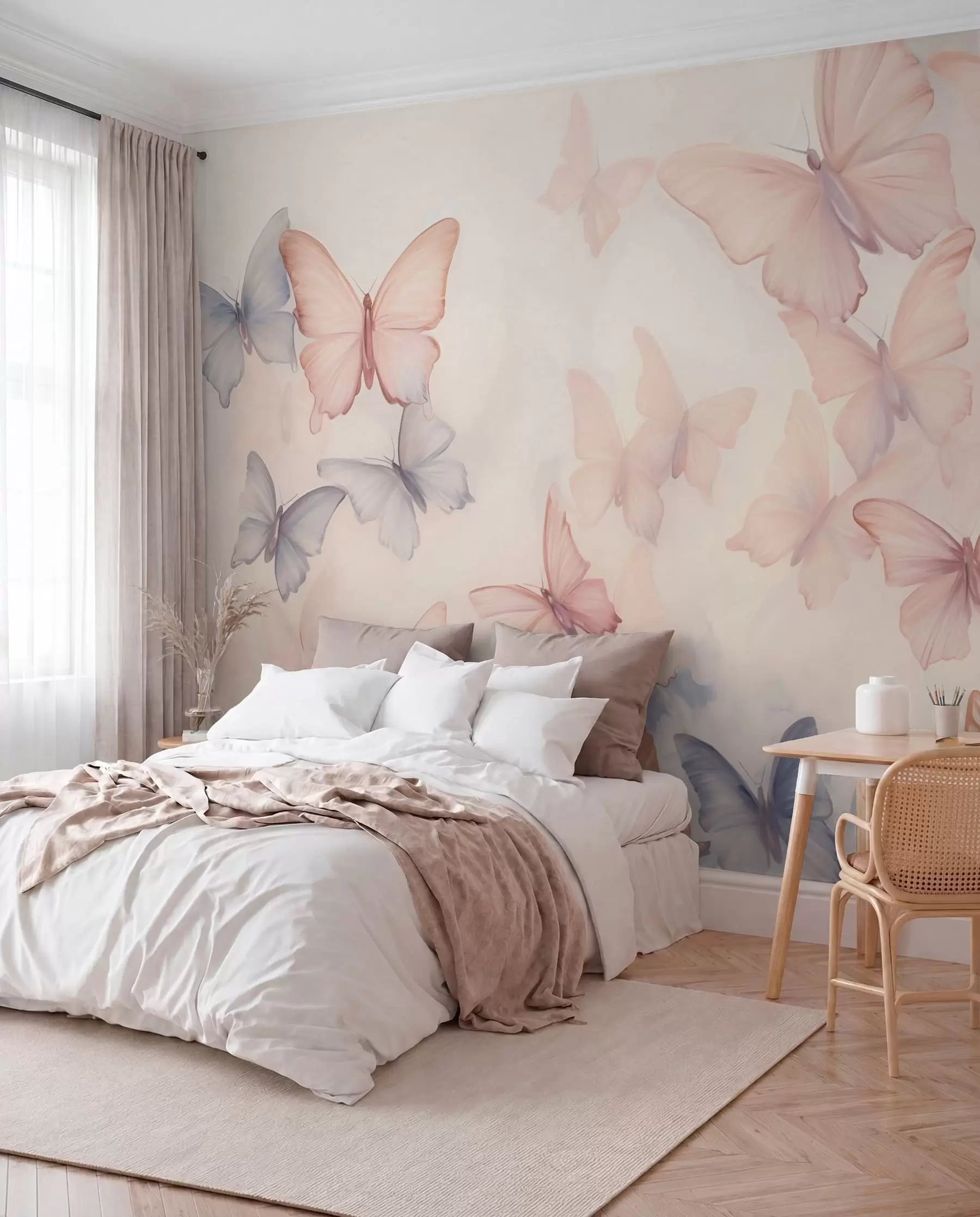 murales de pared Mariposas w04534