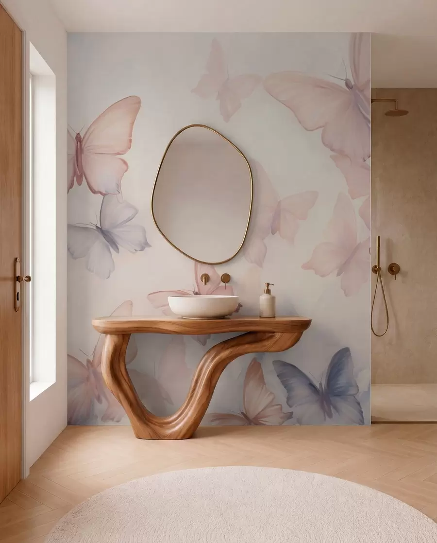 murales de pared Mariposas w04534