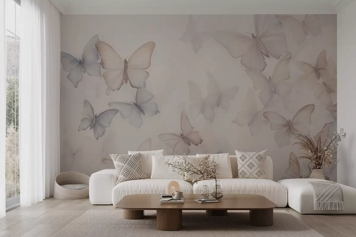 murales de pared Mariposas w04534v1