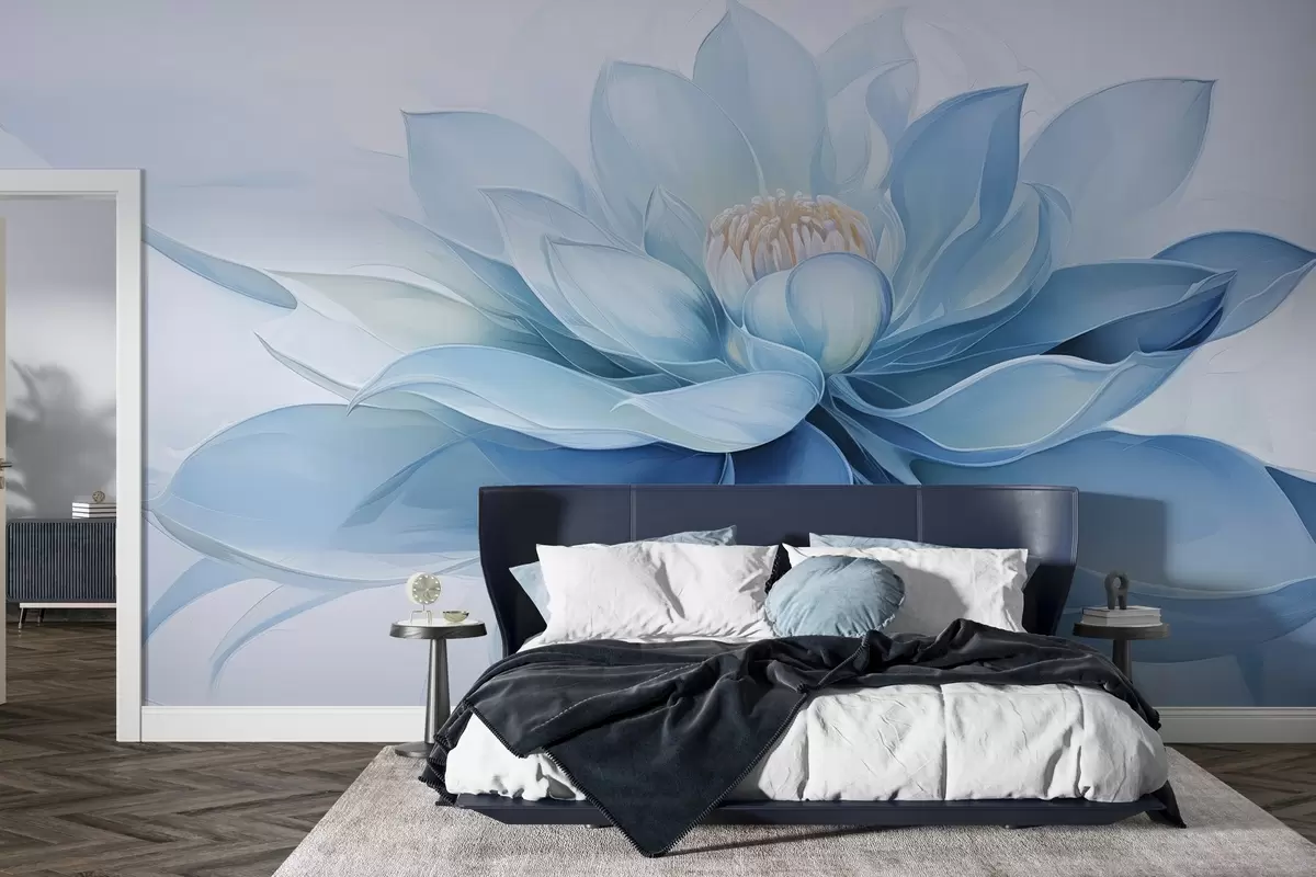 murales de pared El misterio de la flor w04563