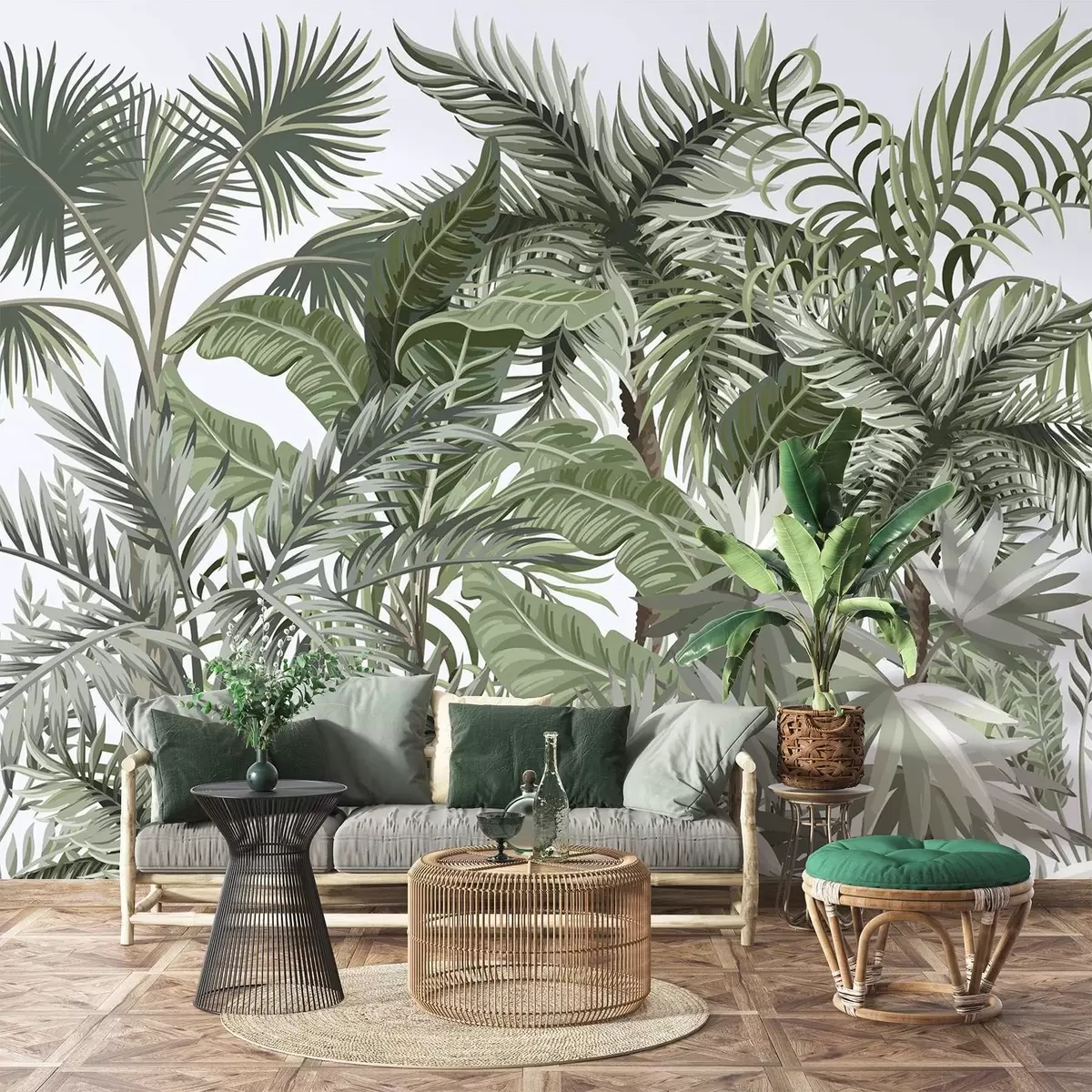 murales de pared Selva w04646
