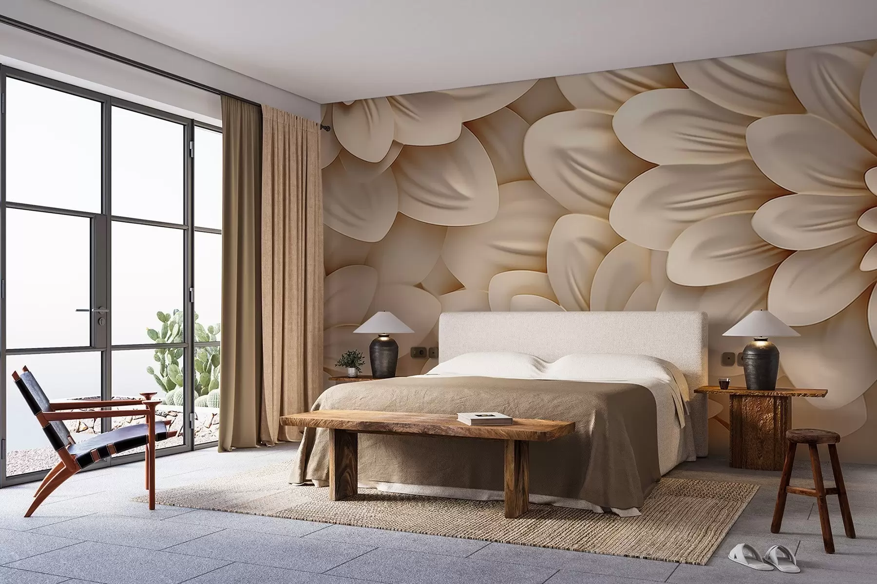 murales de pared Flores w04647