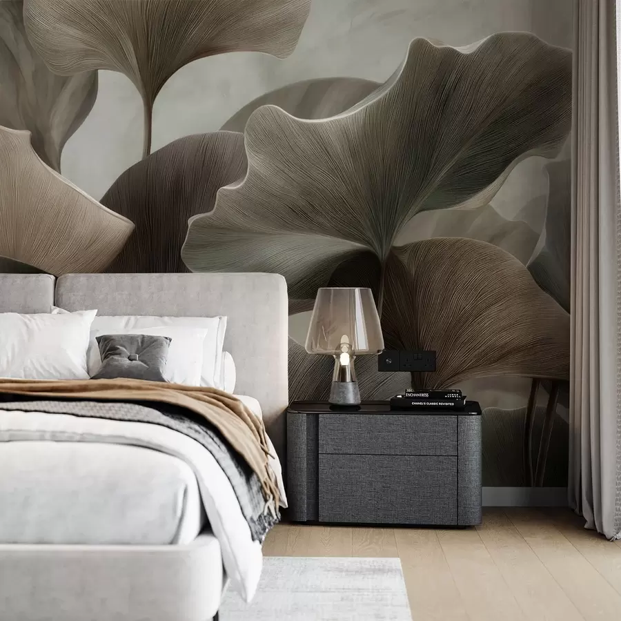 Murales de pared Hojas grandes w04847 murales de pared Hojas grandes w04847