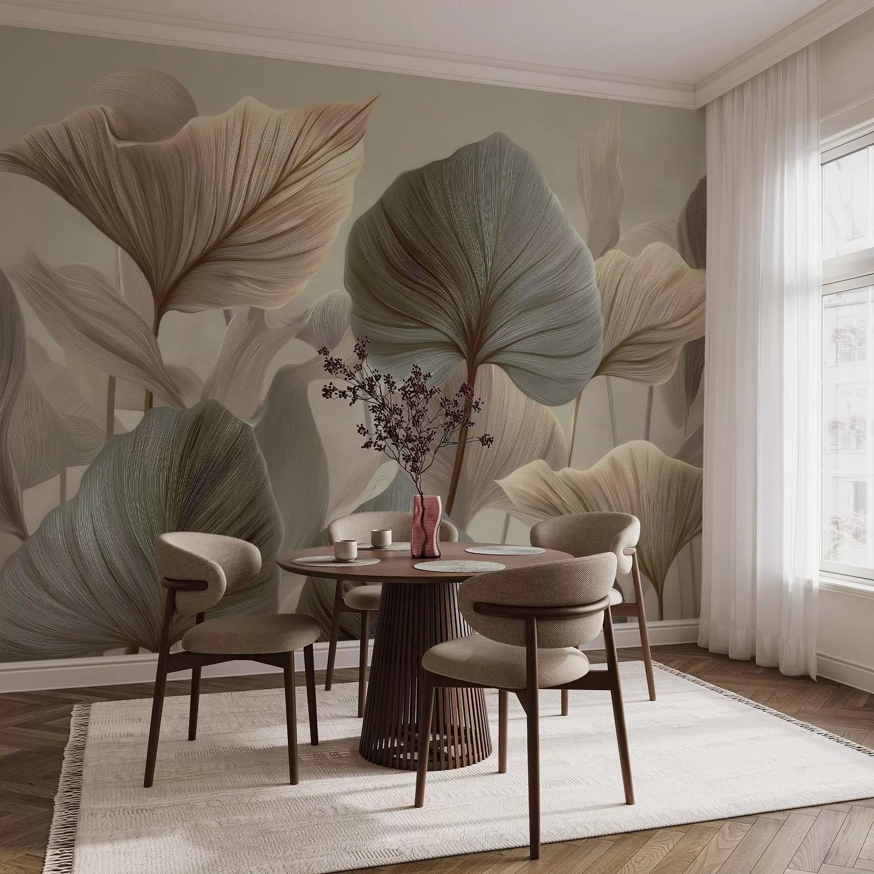 Murales de pared Hojas w04848 murales de pared Hojas w04848