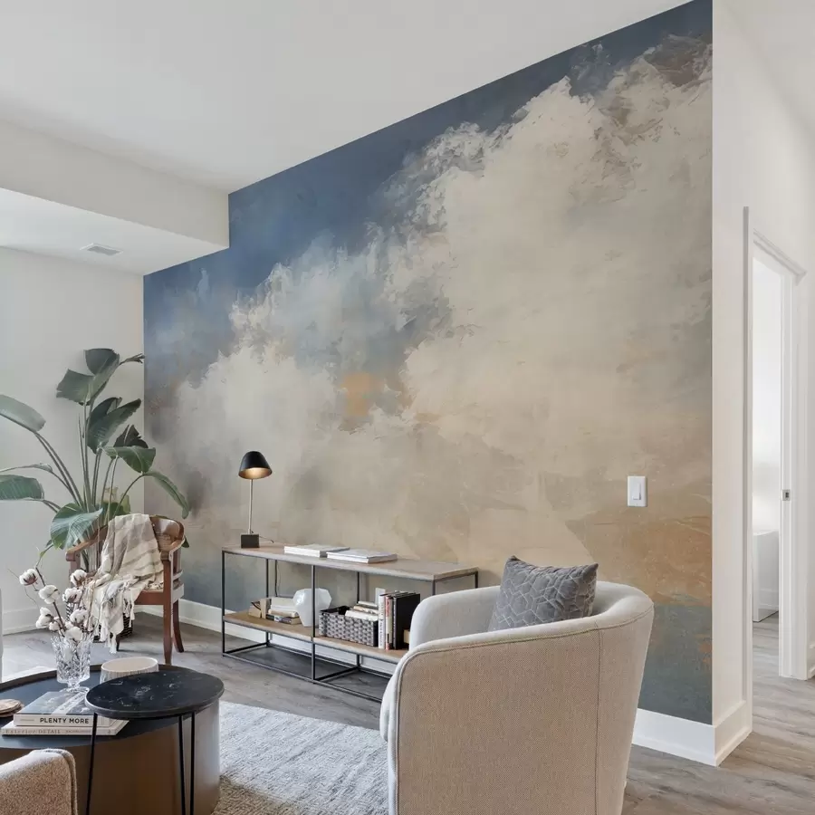 Murales de pared Imagen abstracta de nubes en estilo loft w04841 murales de pared Imagen abstracta de nubes en estilo loft w04841