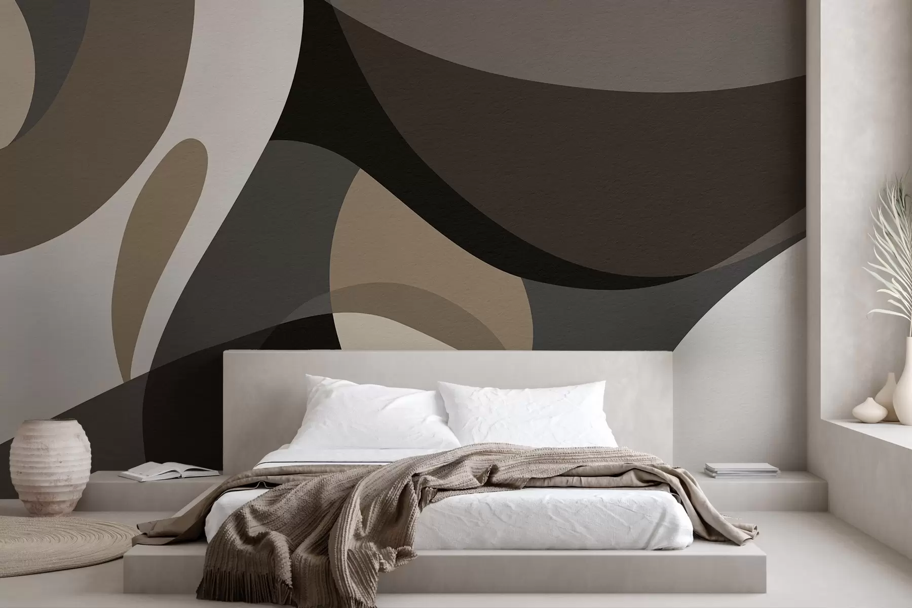 murales de pared Abstracción geométrica w04843v3