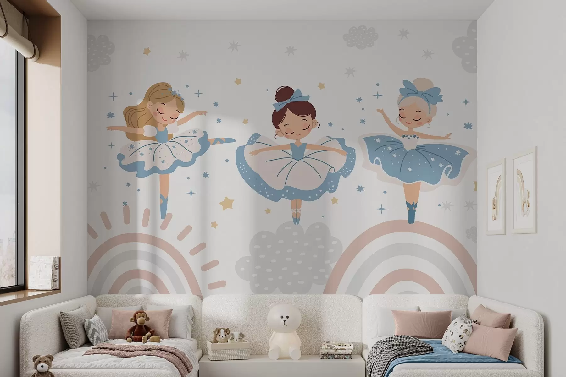 murales de pared Princesas w04864v1