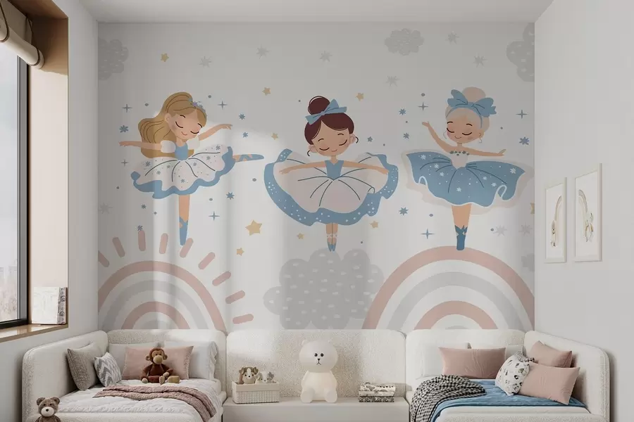 murales de pared Princesas w04864v1