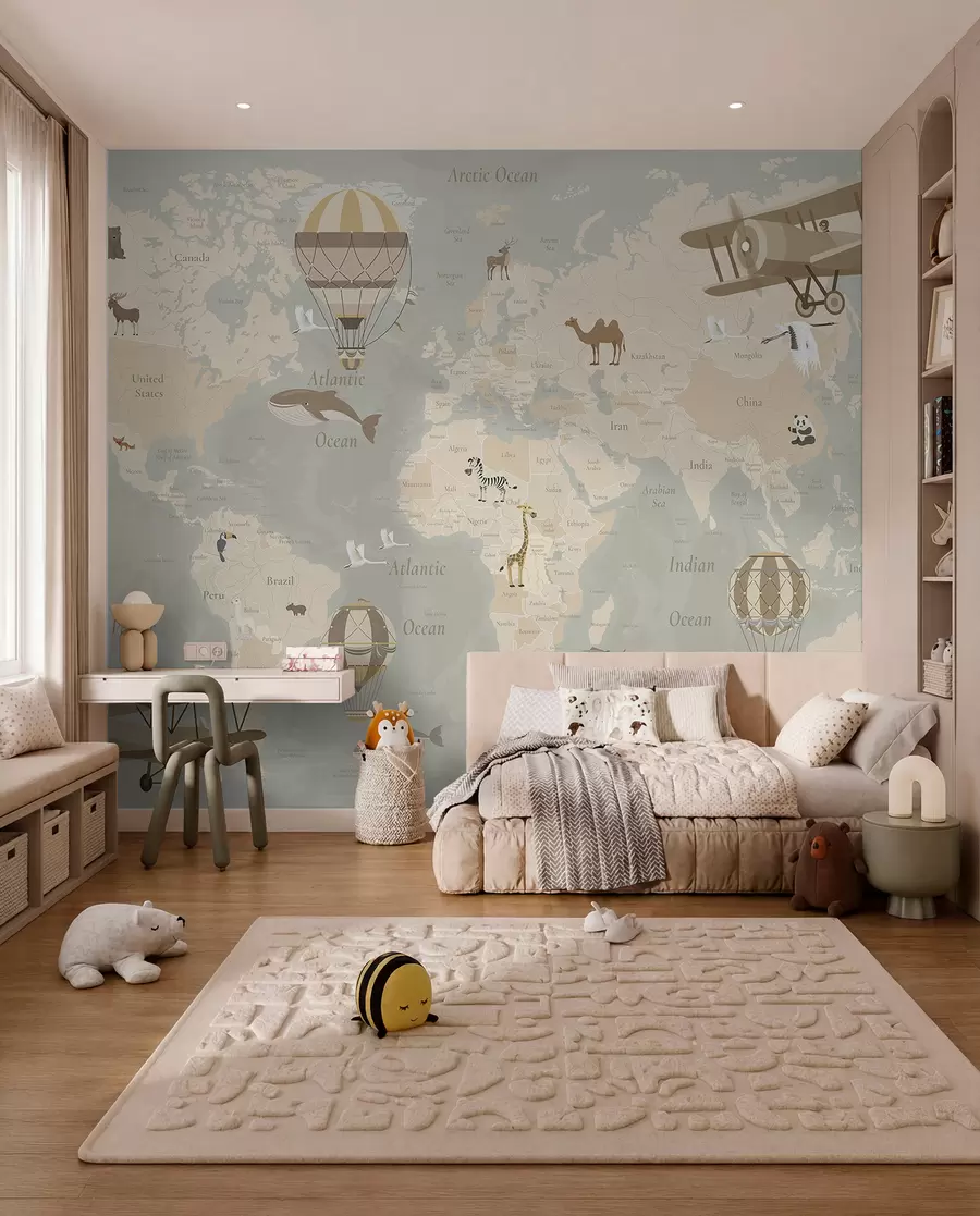 murales de pared Pequeño atlas del cielo c00003en