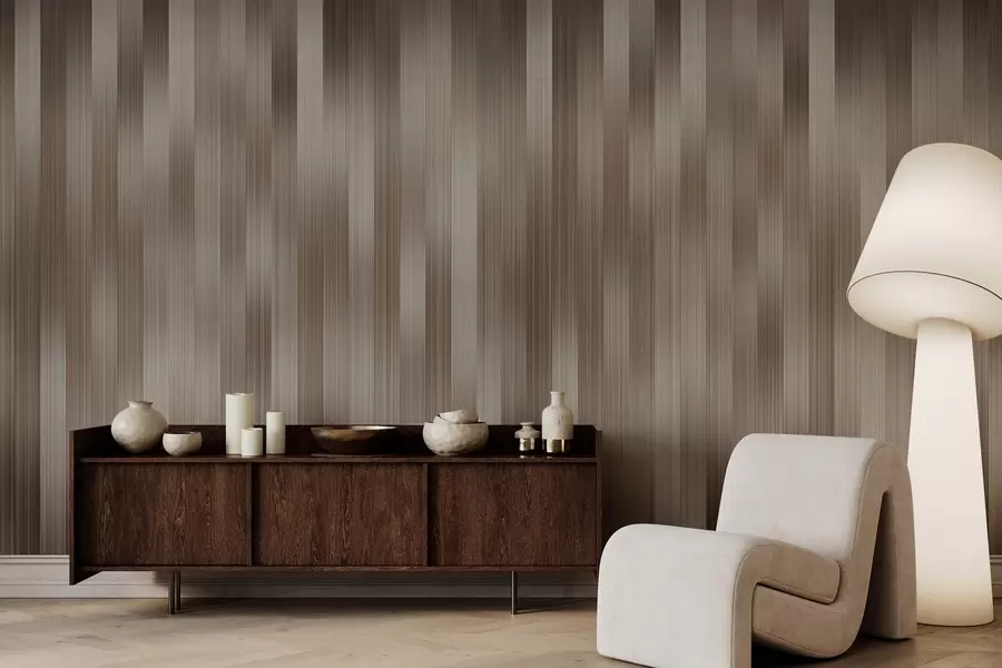 murales de pared Armonía de líneas verticales w04952v1