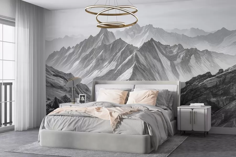 murales de pared Montañas exquisitas w04997