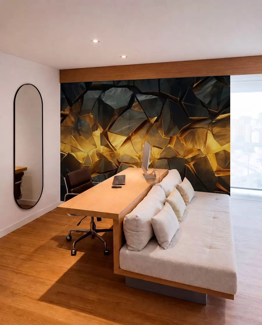 murales de pared Imitacione de piedra acuarela w05045