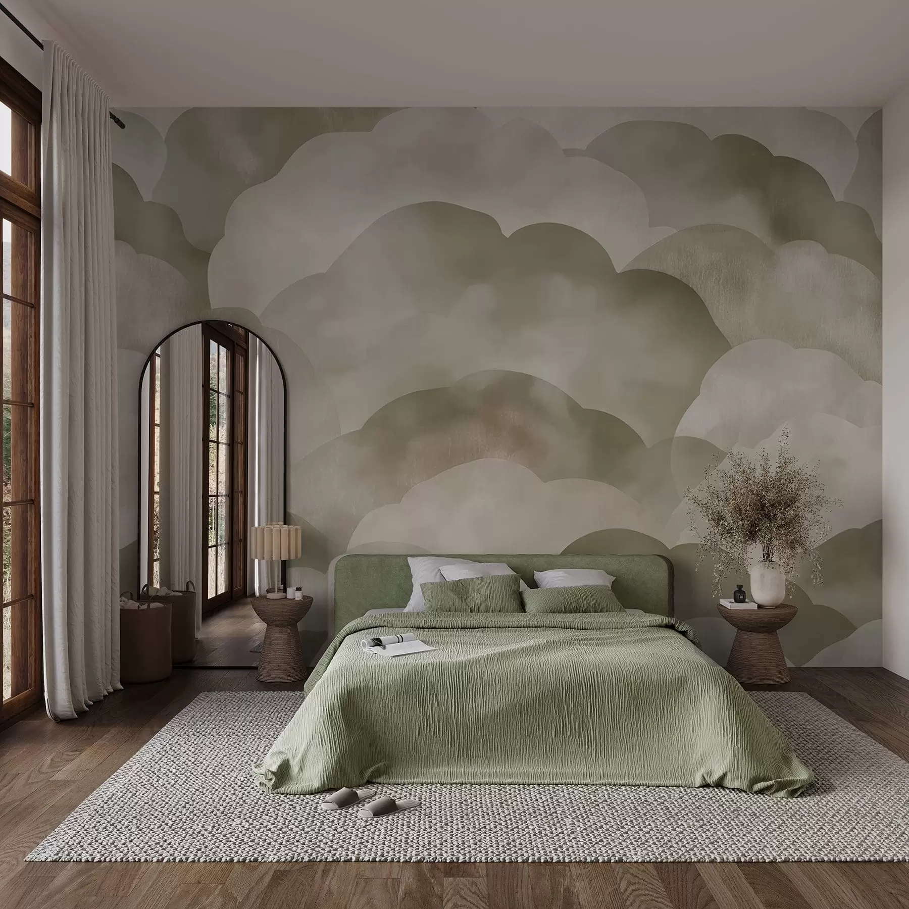 murales de pared Nubes w09628