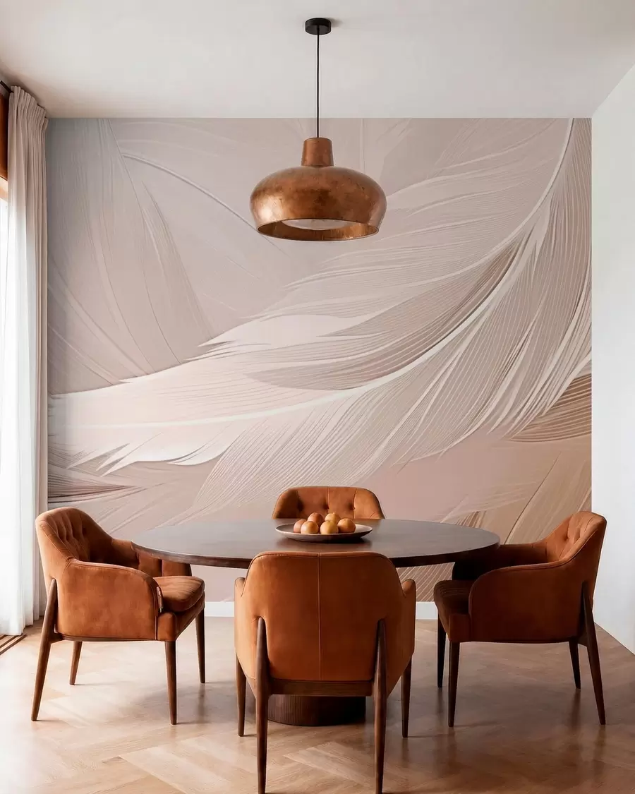 murales de pared Plumas w05104