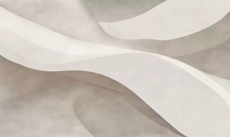 murales de pared Pared abstracta, olas w09694