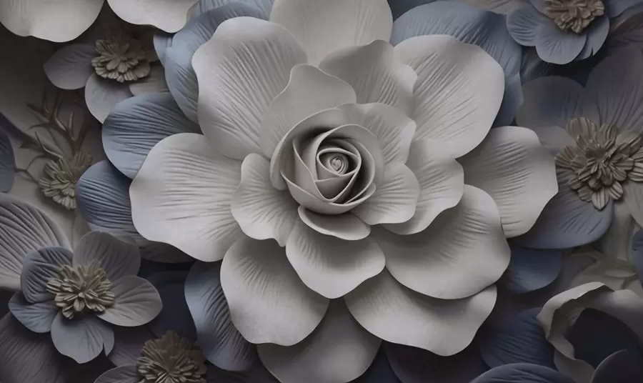 murales de pared Flor grande w09698