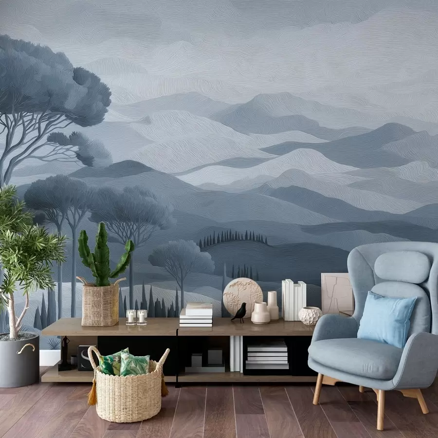 murales de pared Paisaje en estilo pintura al óleo w05258v2