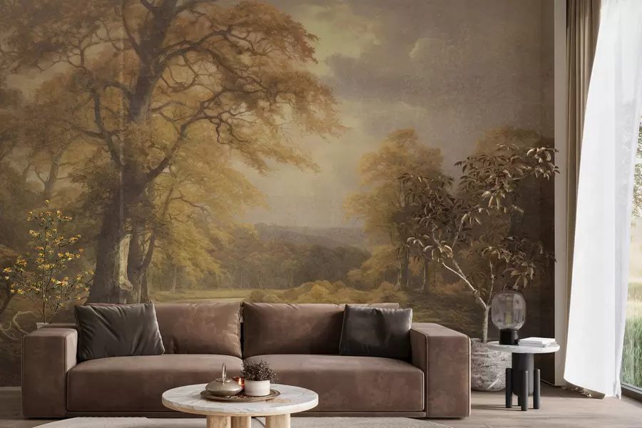 murales de pared Bosque antiguo w05447