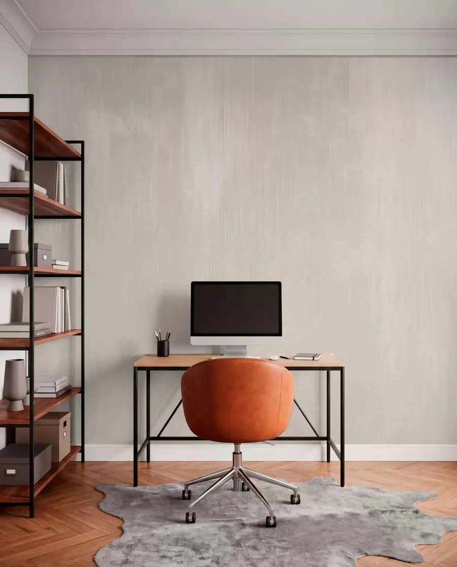 murales de pared Fondo beige claro con una sutil textura vertical w05121