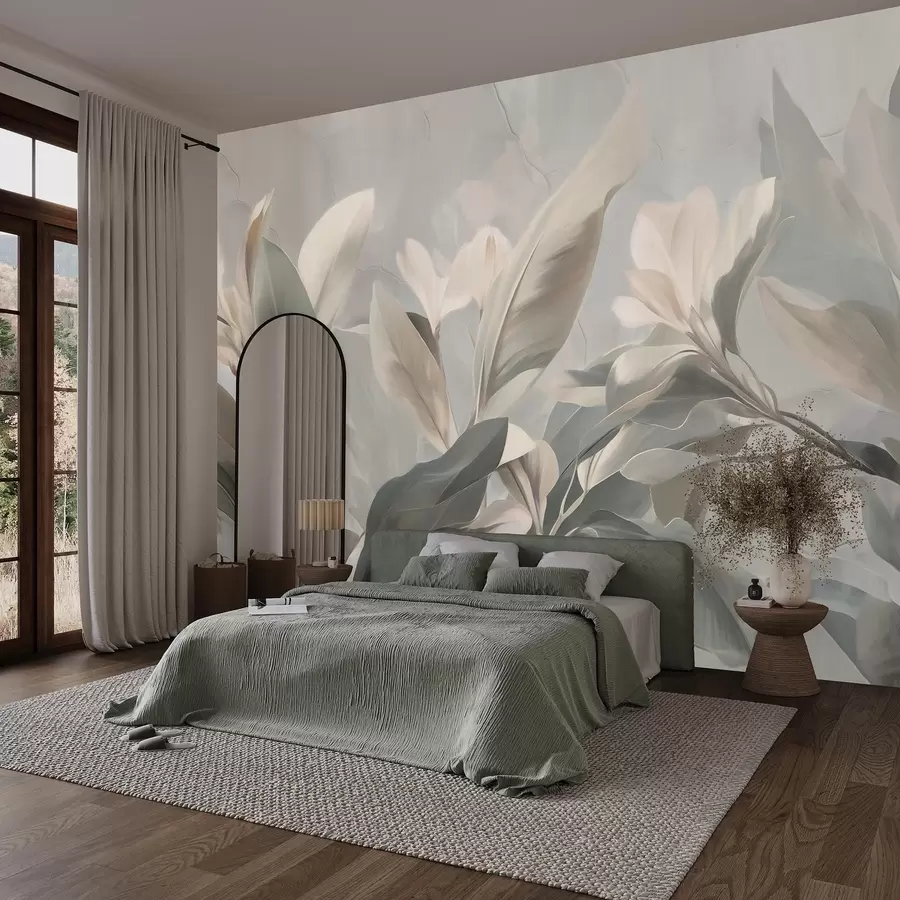 murales de pared Ternura tropical w09693
