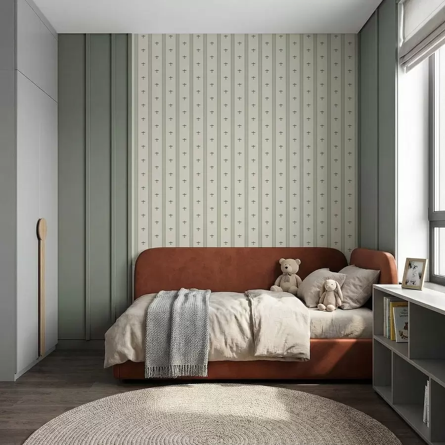 murales de pared Aviones pequeños con rayas verticales a01171v3