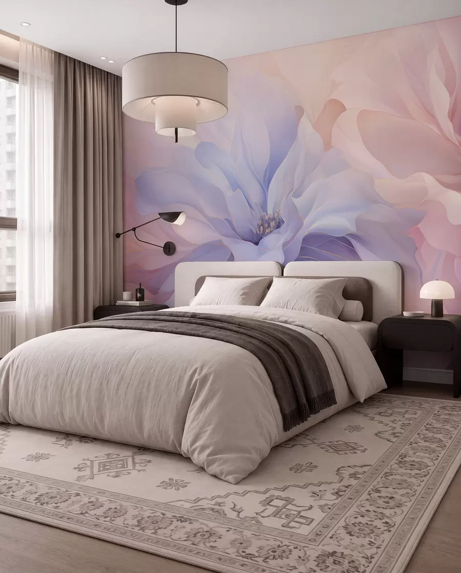 murales de pared Pétalos etéreos w05580
