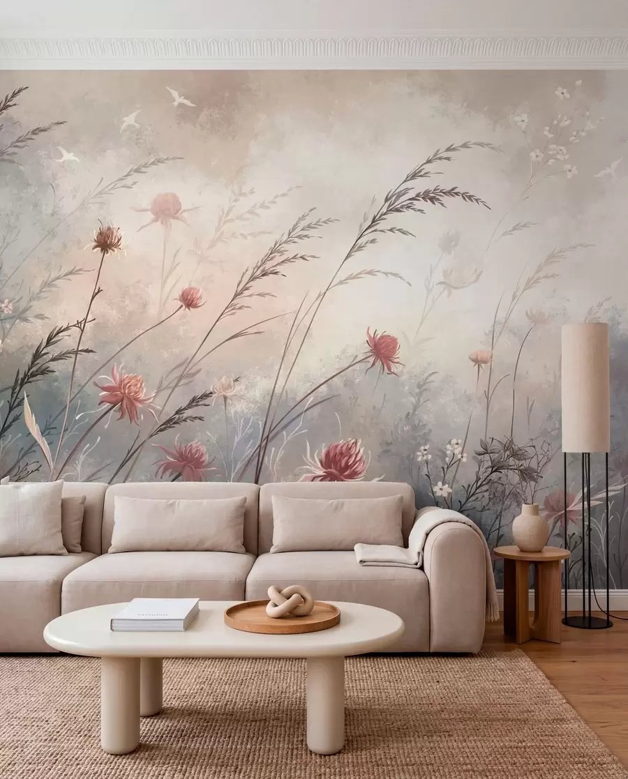 murales de pared Pradera en flor w05538