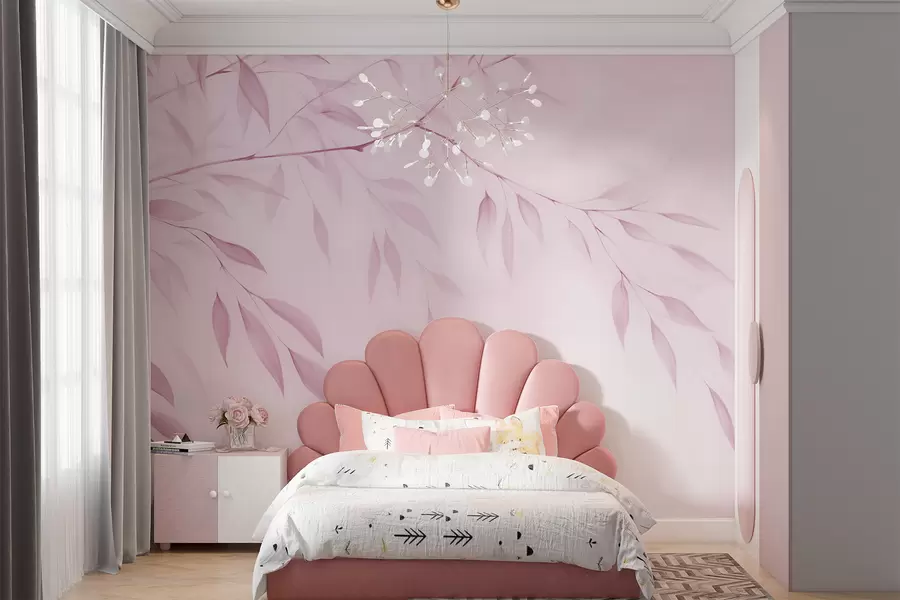 murales de pared Una rama de árbol w05682v4