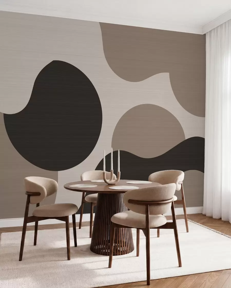 murales de pared Formas orgánicas w05655