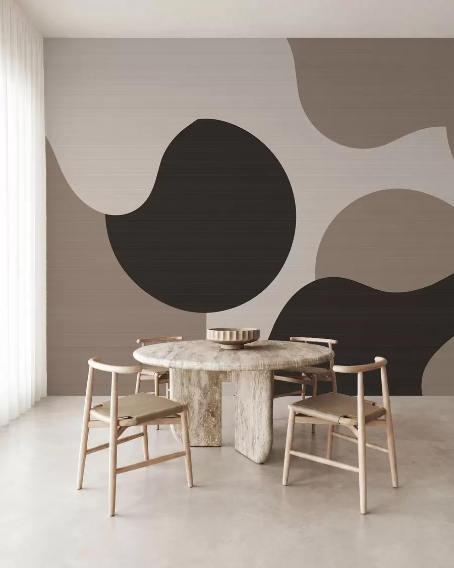 murales de pared Formas orgánicas w05655
