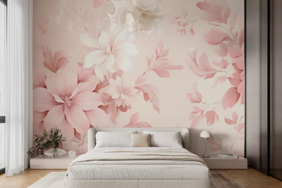 murales de pared Flores clásicas w05437