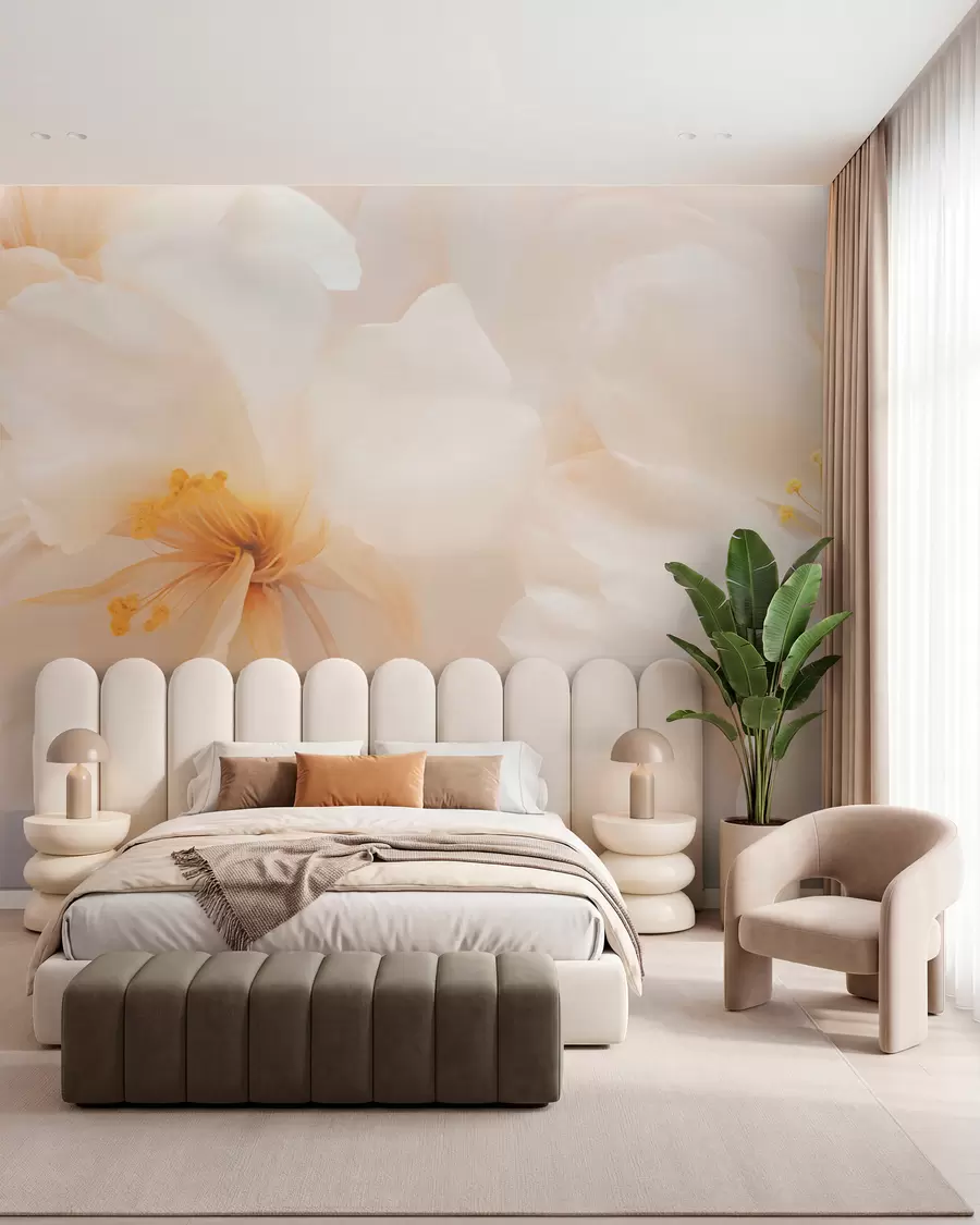 murales de pared Flores grandes w05615
