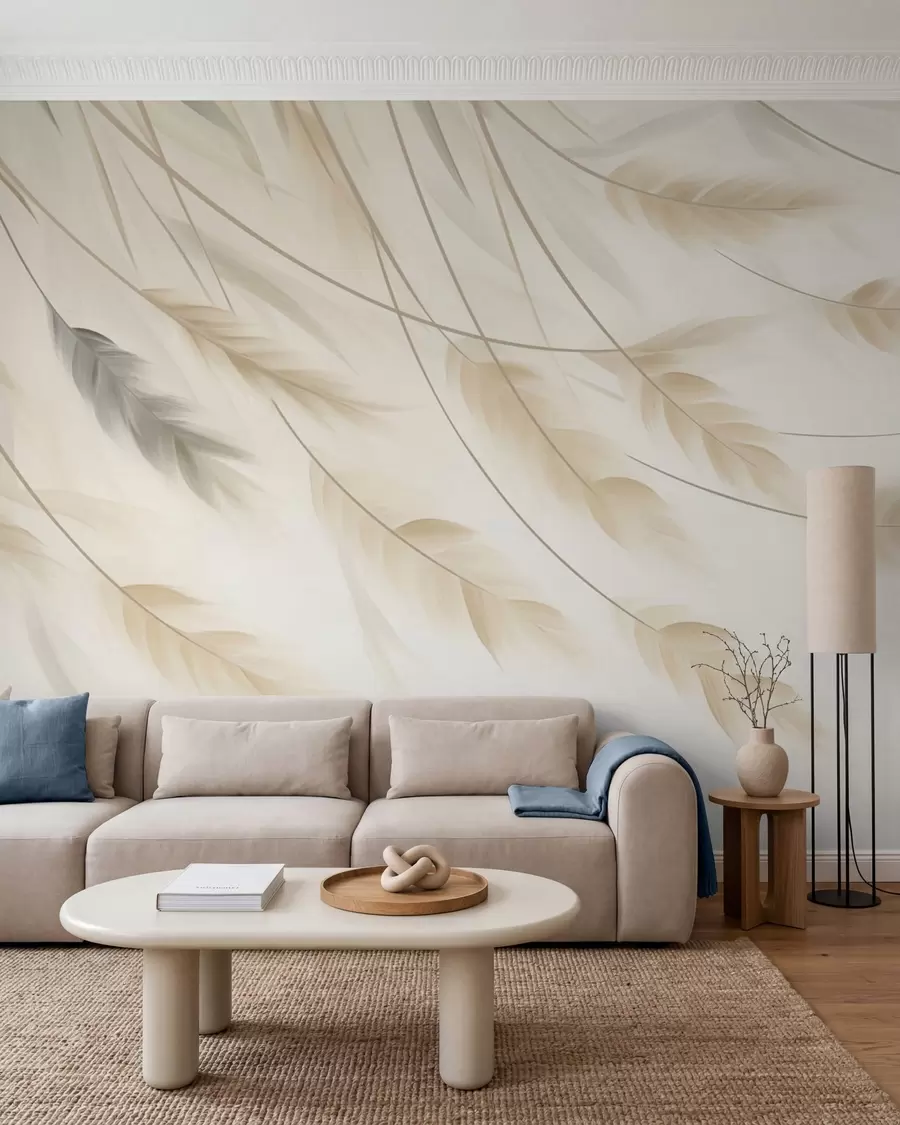 murales de pared Pintura abstracta que imita mazorcas de maíz w05589