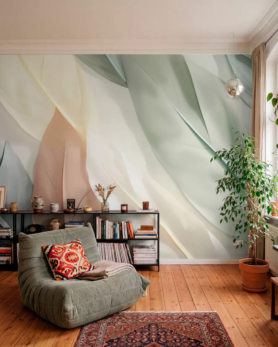 murales de pared Hojas w05745