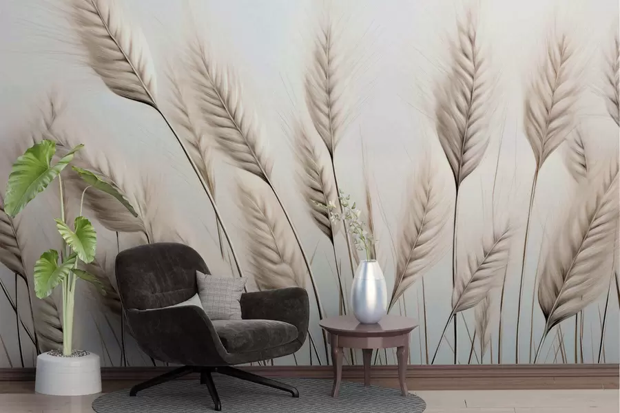 murales de pared Espiguillas w05715