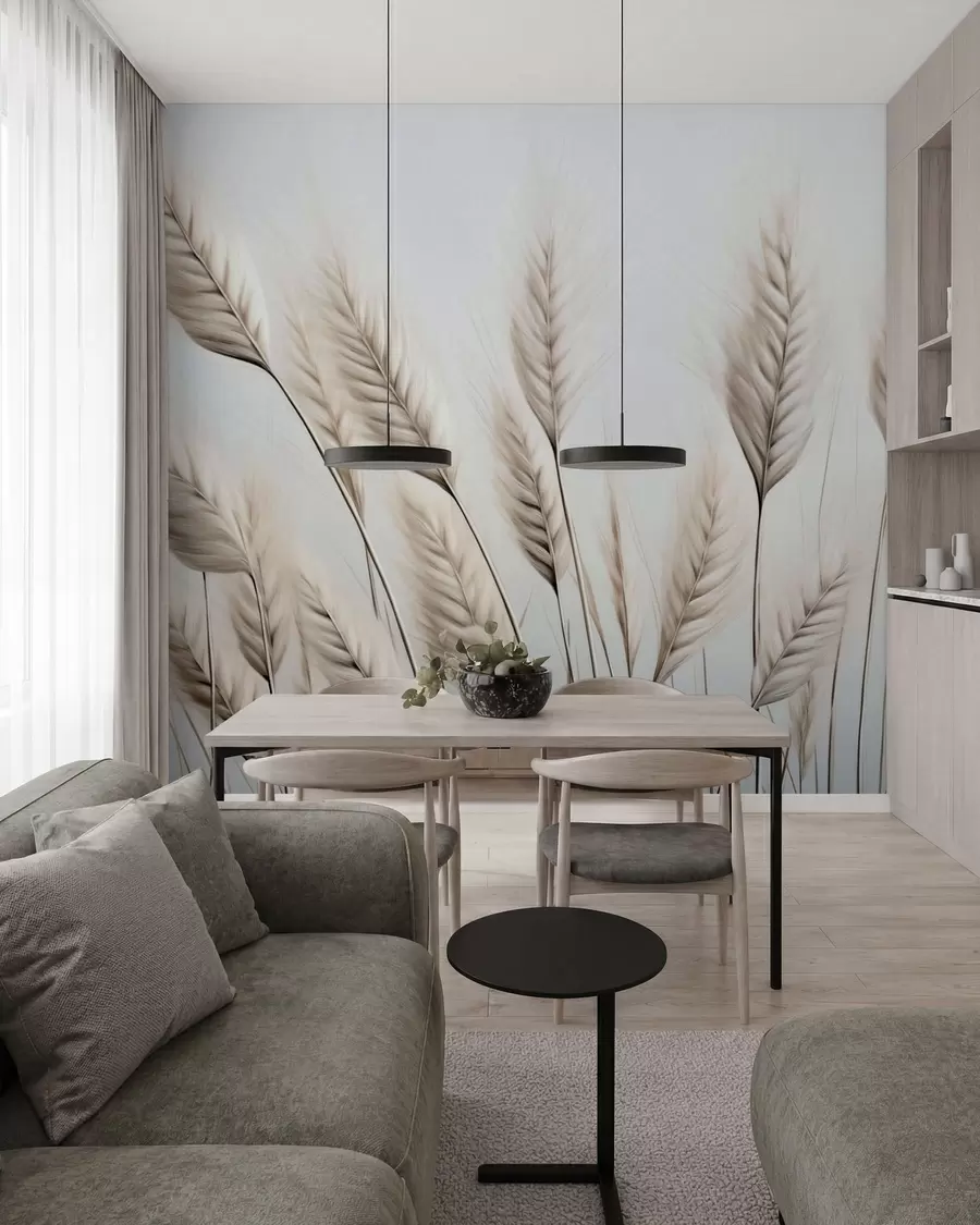 murales de pared Espiguillas w05715