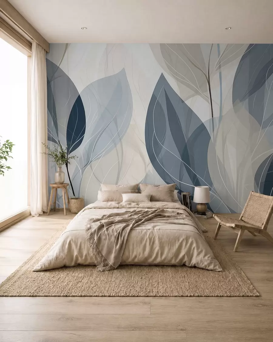 murales de pared Hojas susurrantes w09970