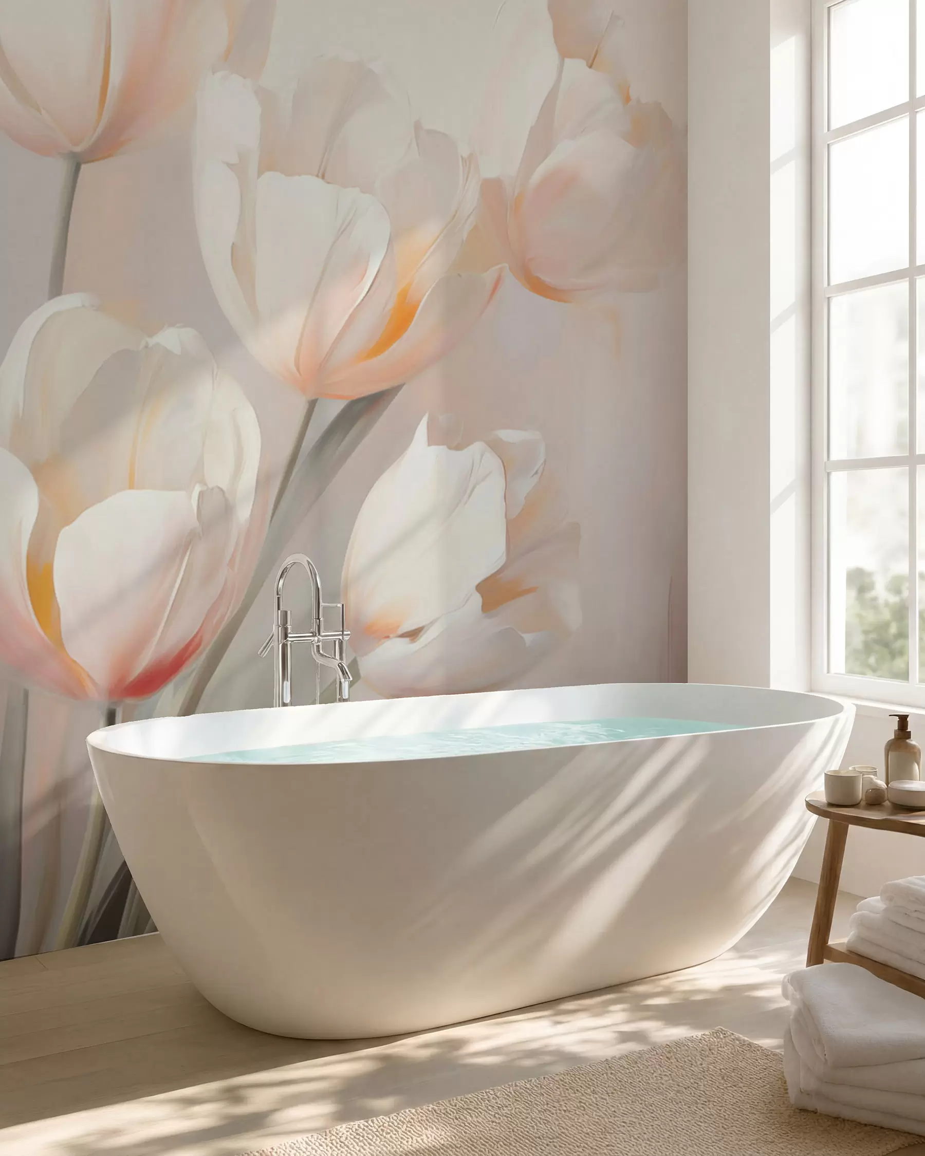 murales de pared Tulipanes w05663