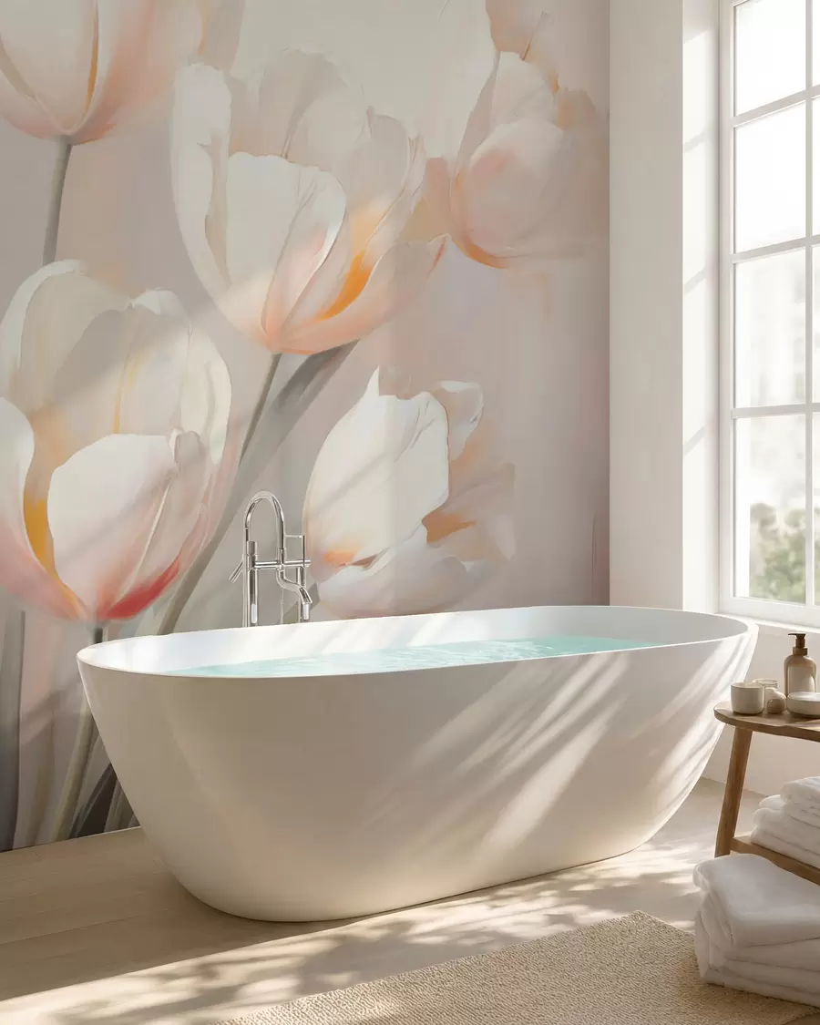 murales de pared Tulipanes w05663