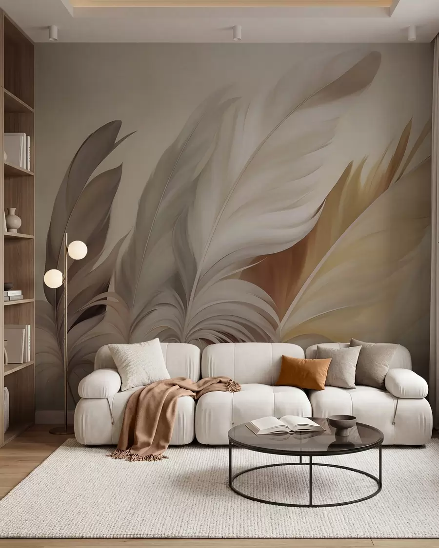 murales de pared Plumas abstractas w05789