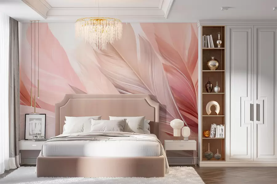 murales de pared Plumas w05793