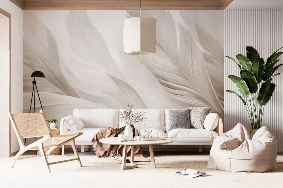 murales de pared Plumas w05793v1
