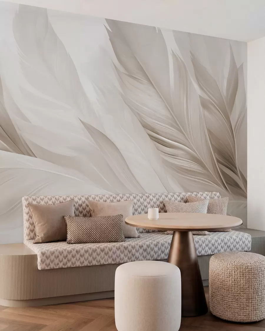 murales de pared Plumas w05793v1