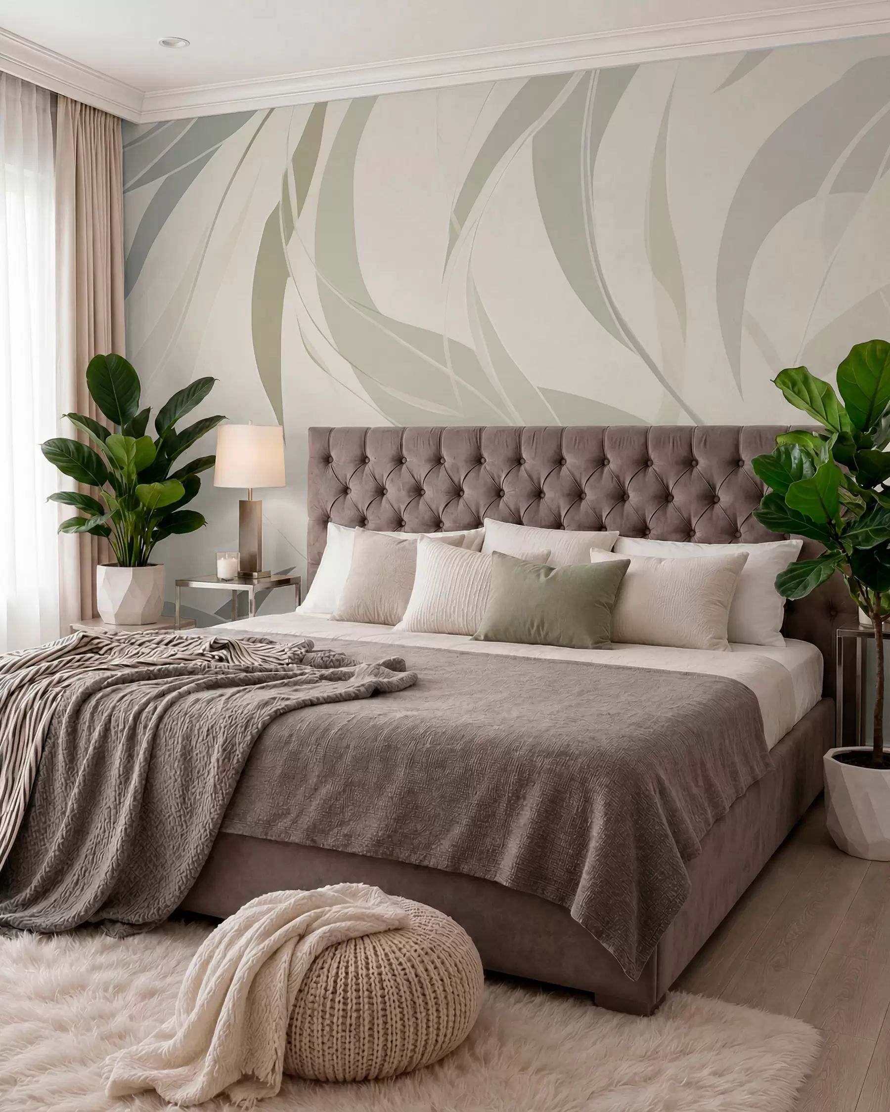 murales de pared Eucalipto de hojas puntiagudas w05799