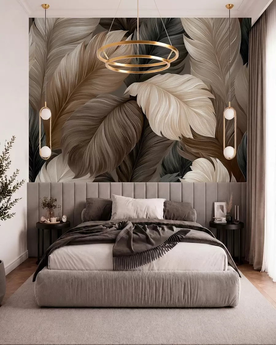 murales de pared Plumas w05767